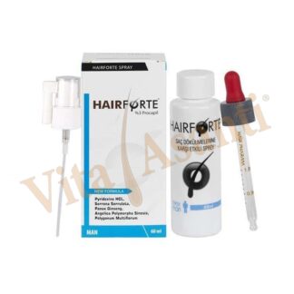 Hairforte para hombre Activador del crecimiento del Cabello Bloqueador DHT, con PROCAPIL 3%