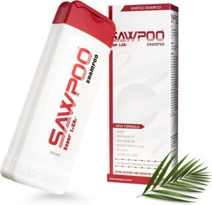 Champú anticaída con Saw Palmetto Sawpoo 300 ml
