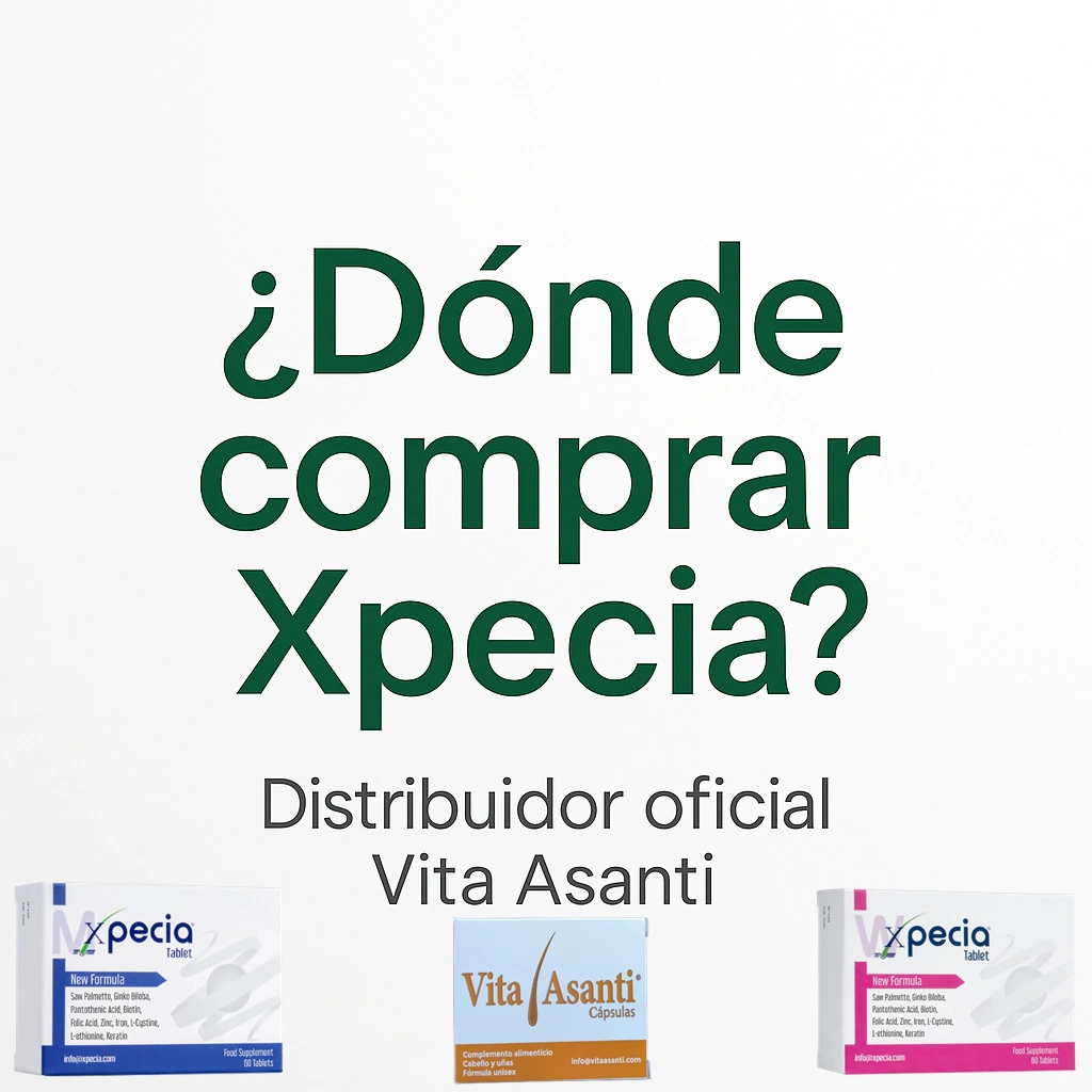 Dónde comprar Xpecia original con Vita Asanti, distribuidor oficial en España